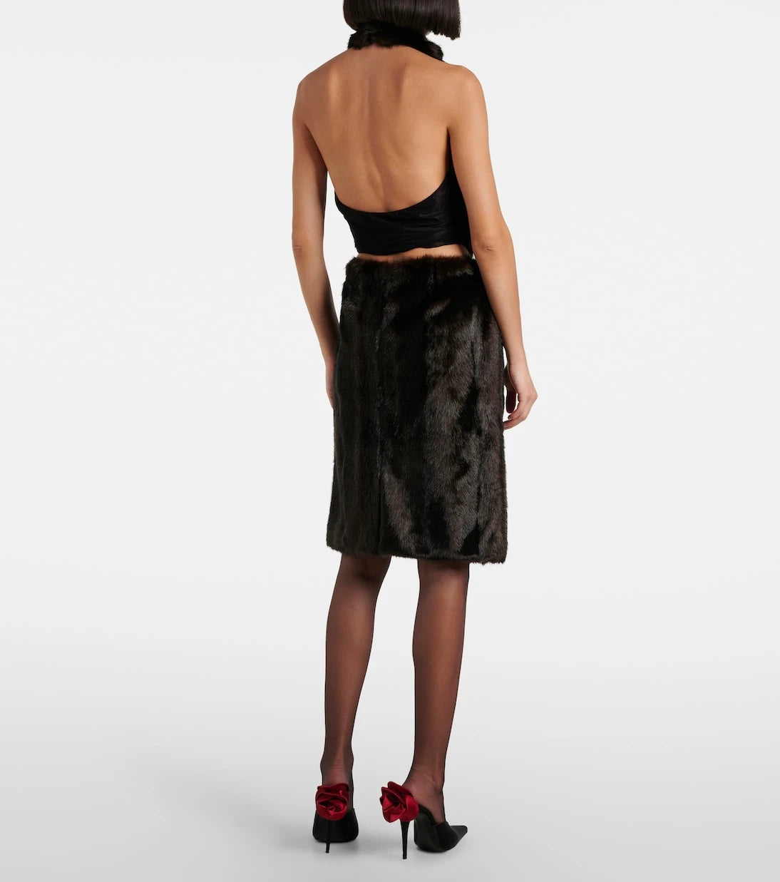 Magda Butrym - Silk-lined pencil skirt