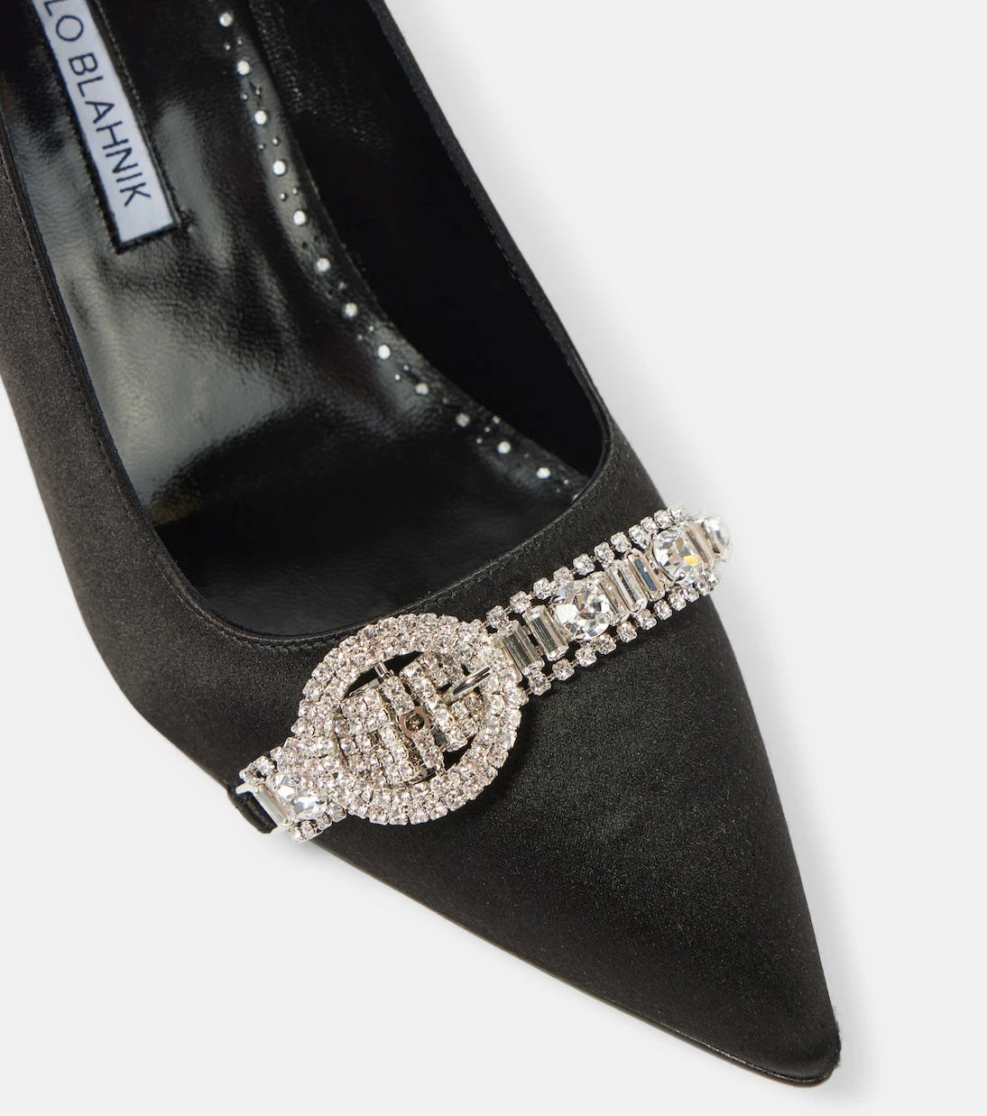 Manolo Blahnik - Asa 70 saten topuklu ayakkabı