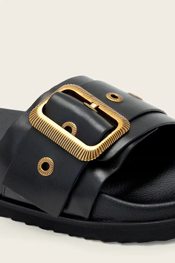 Кожени чехли AllSaints Ellie Western Sandals