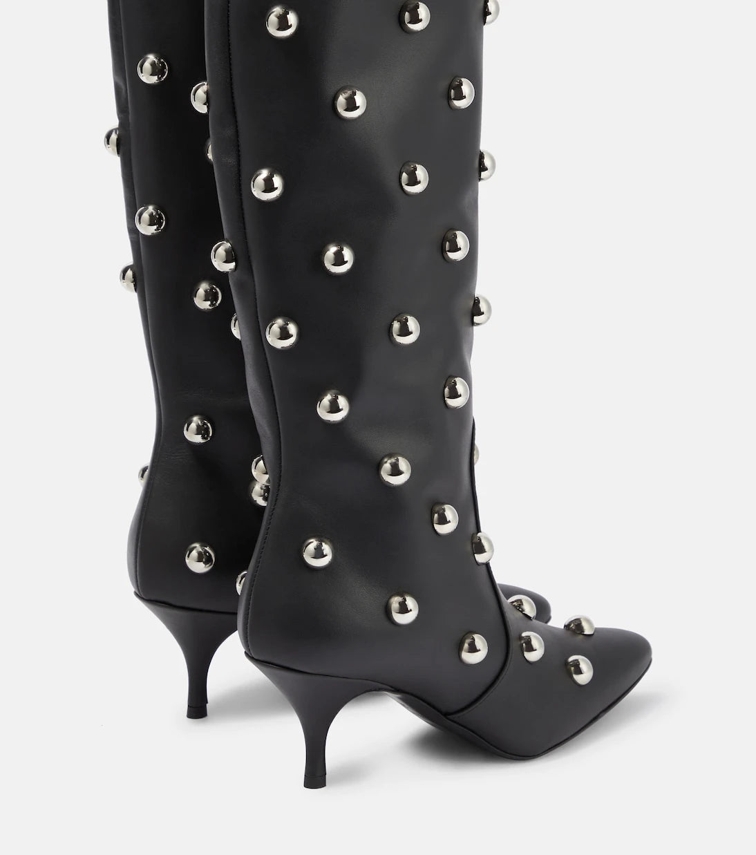 Magda Butrym - Embellished leather over the knee boots