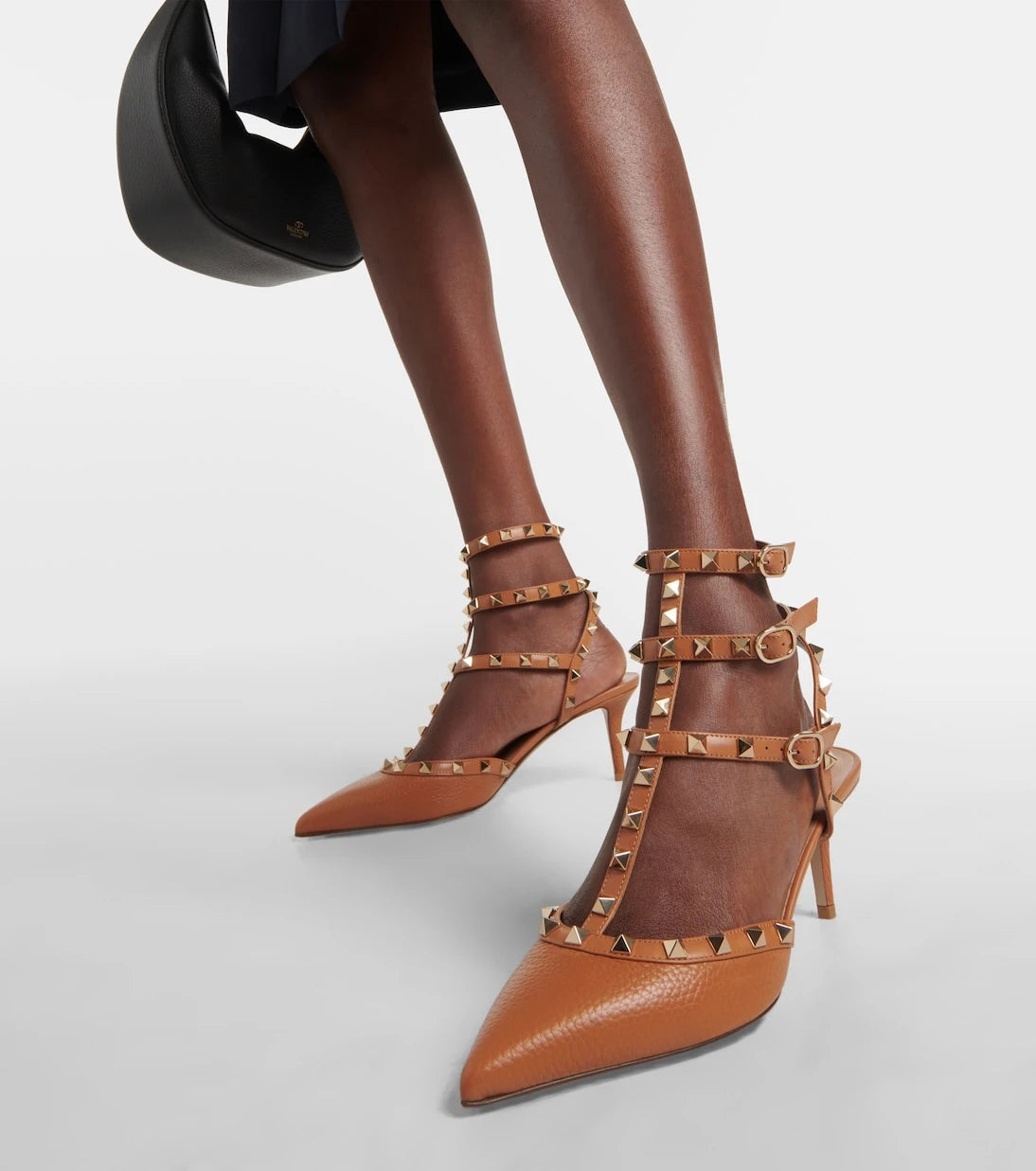 Valentino Garavani - Rockstud leather pumps