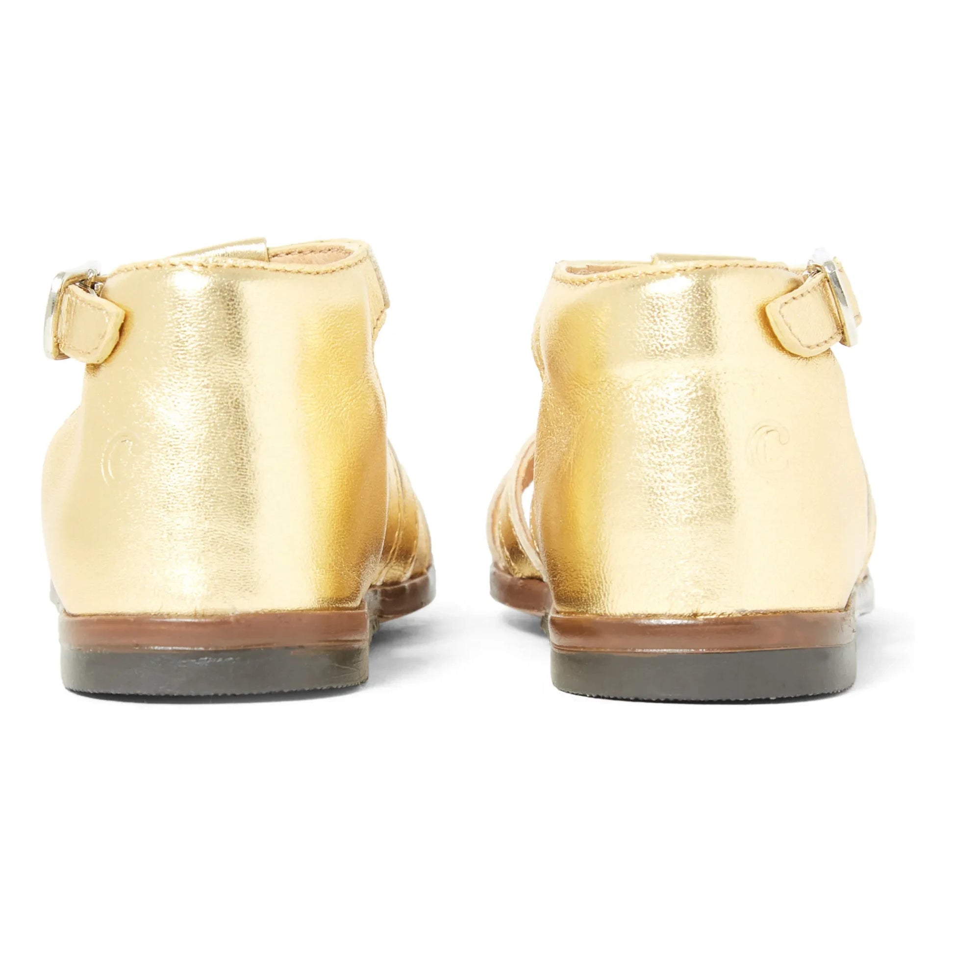 Clotaire - Zeus Gorgo Sandals | Gold