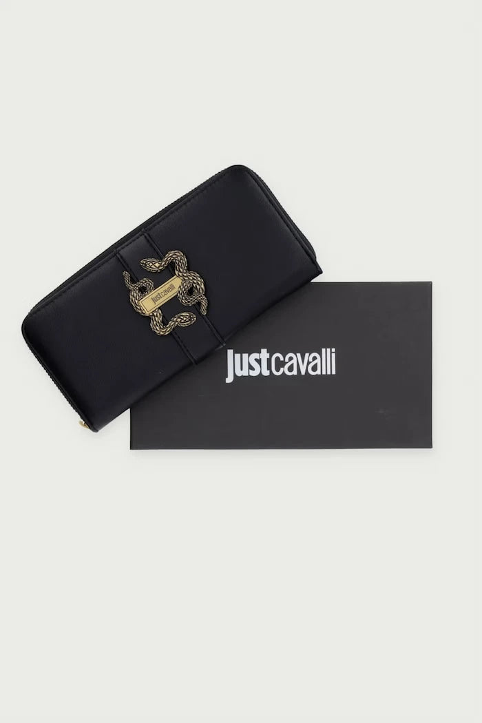 Just Cavalli suni deri kadın cüzdanı