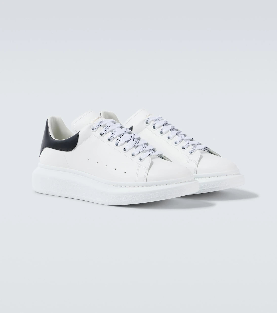 McQueen - Oversized leather sneakers