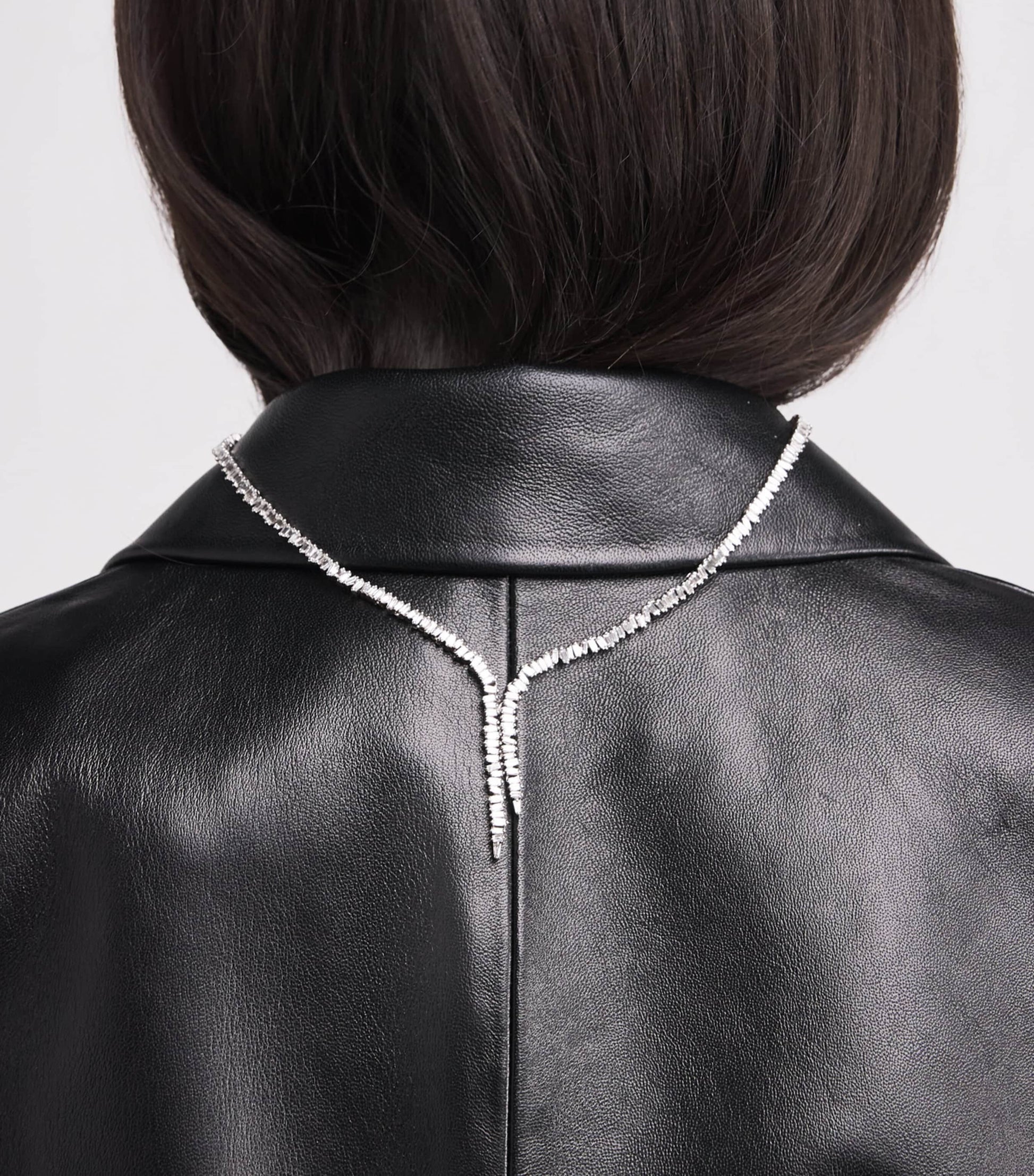 White Gold and Diamond Tennis Necklace