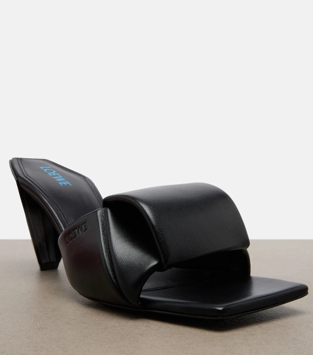 Loewe - Origami leather mules