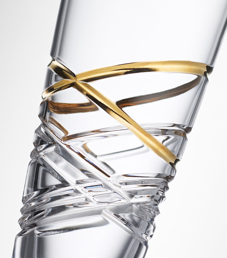 Set of 2 Glass Mastercraft Aran Champagne Flutes (275ml)