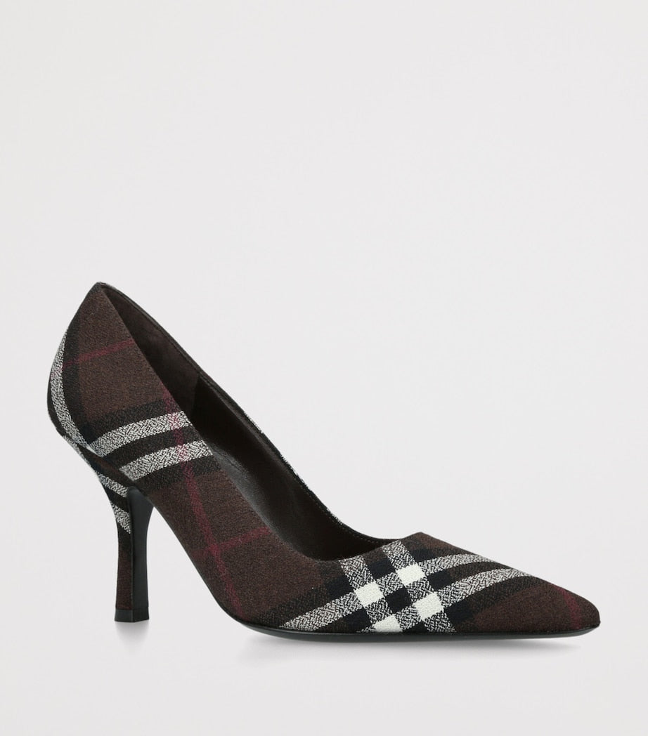 Burberry Check Dame Pumps​ 90