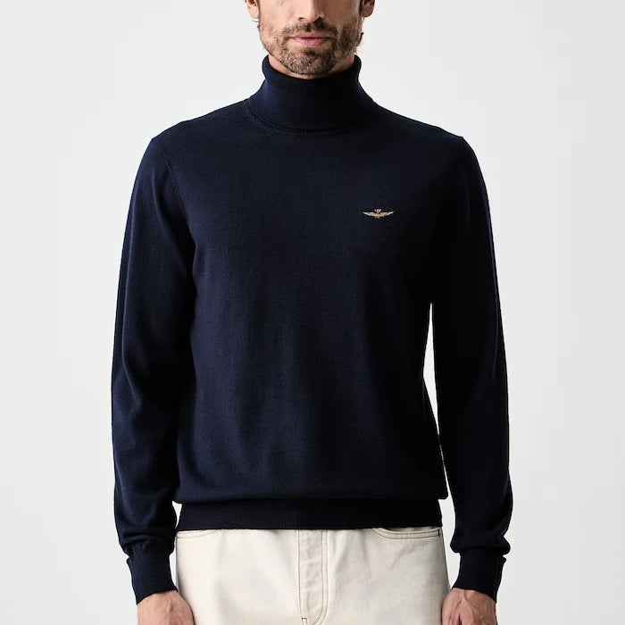 Aeronautica Militare erkek yünlü polo