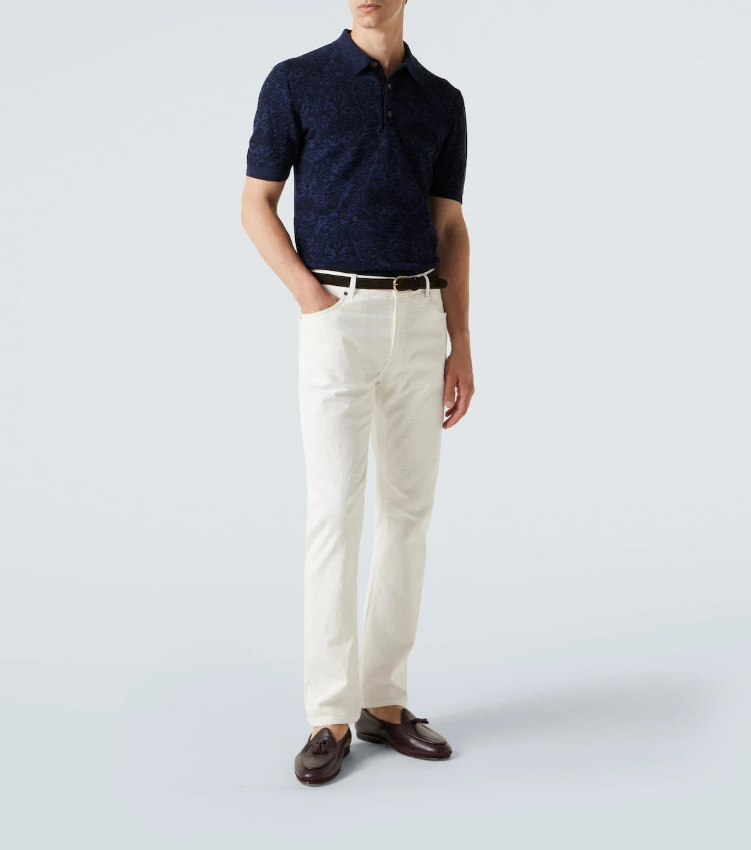Etro - Pegaso low-rise straight jeans