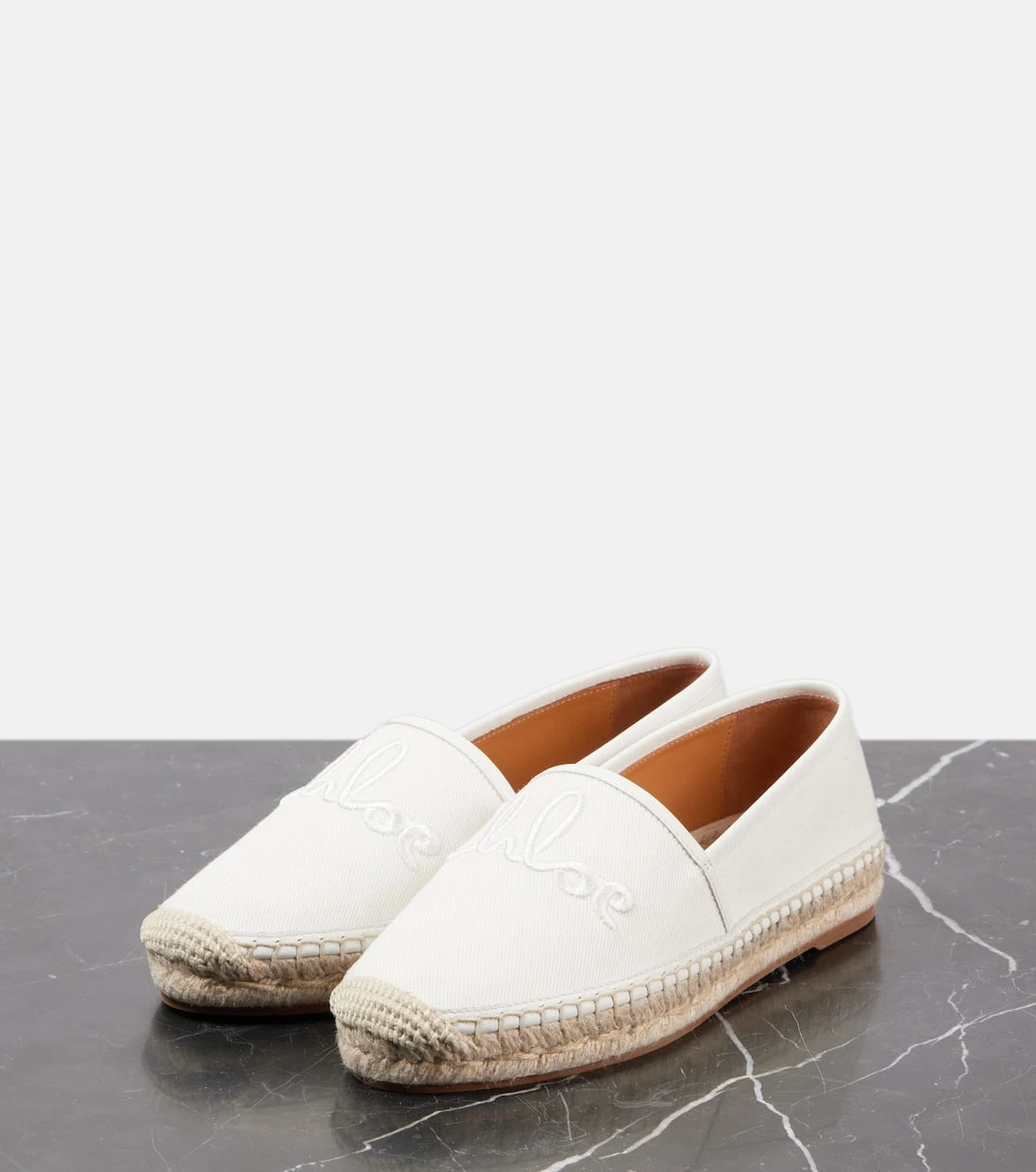 Chloé - Isla embroidered espadrilles
