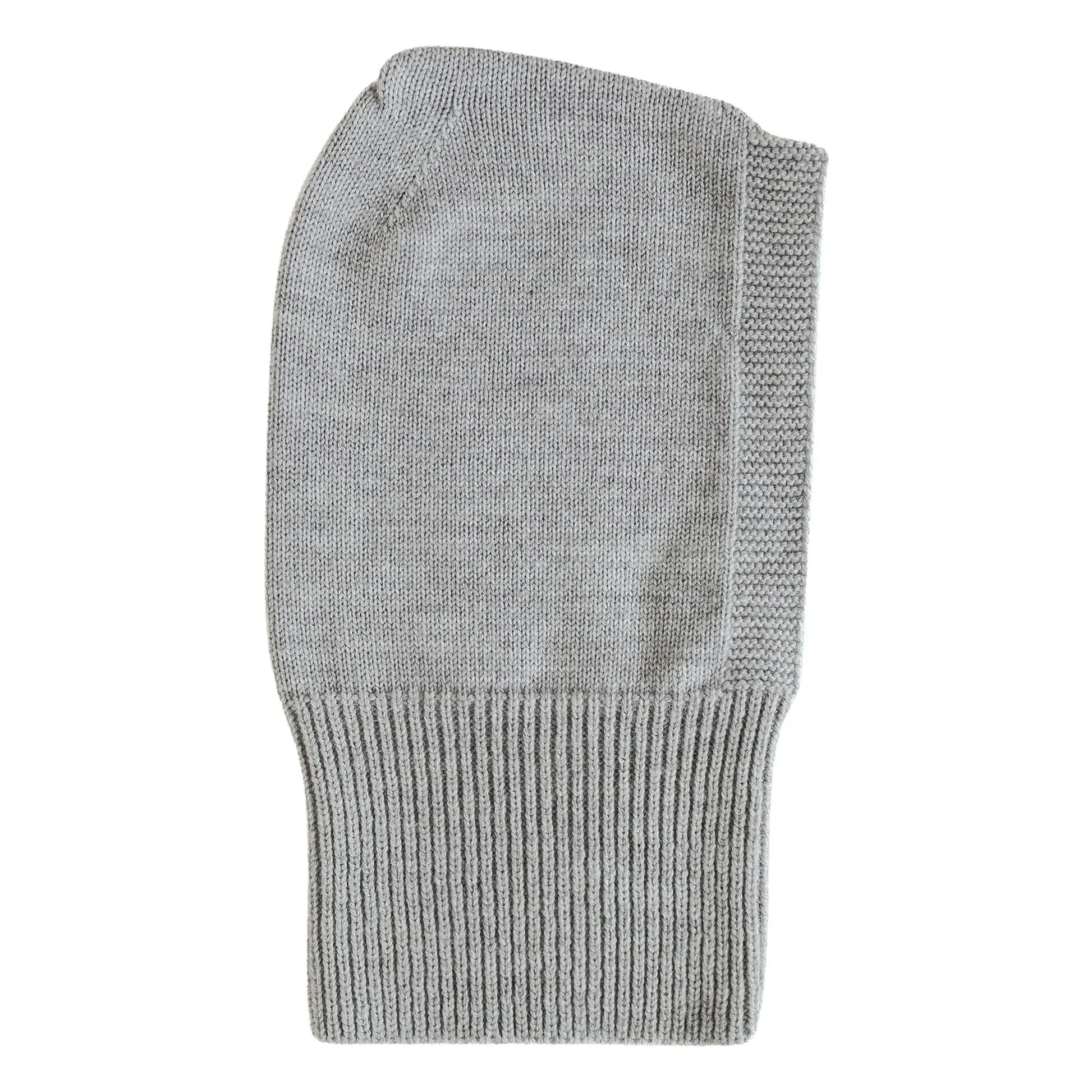 Hvid - Eddy Merino wool balaclava | Grey