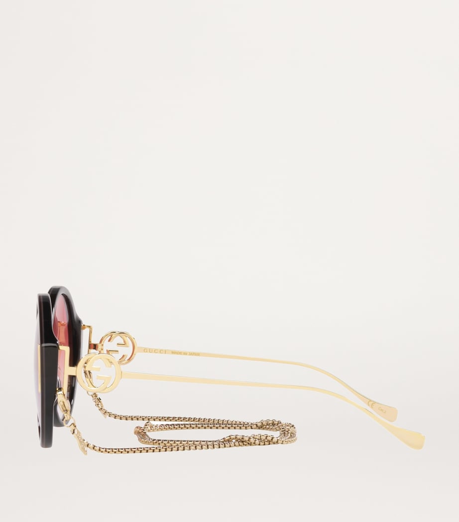 Brown Acetate GG1202S Sunglasses