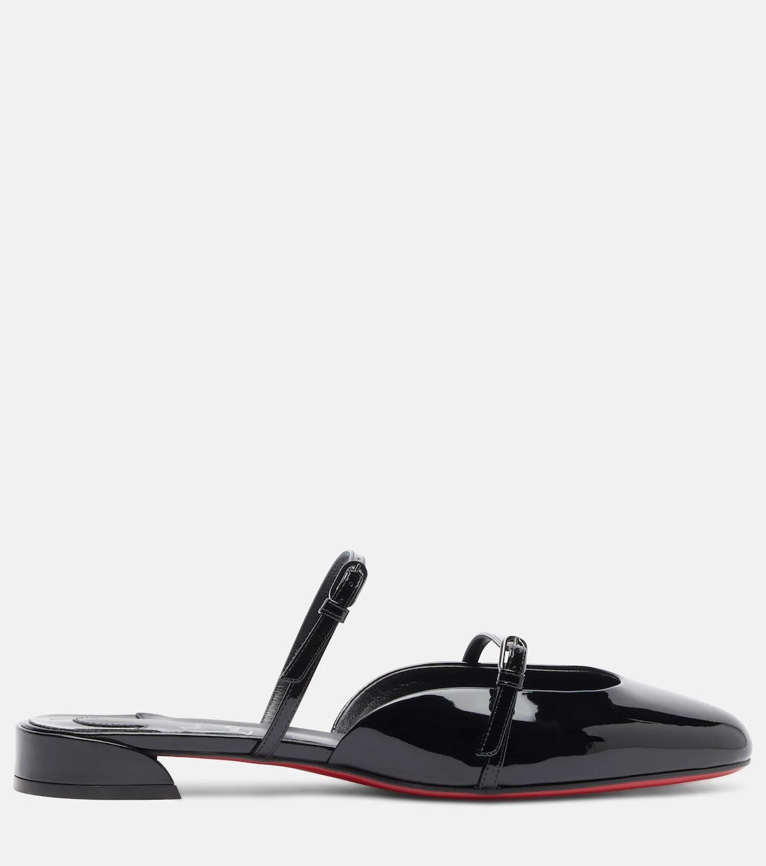 Christian Louboutin - Jane Nina patent leather mules