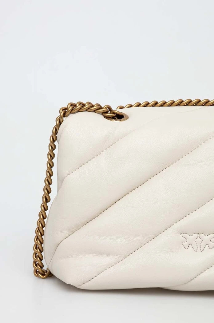 Pinko kadın deri crossbody çanta