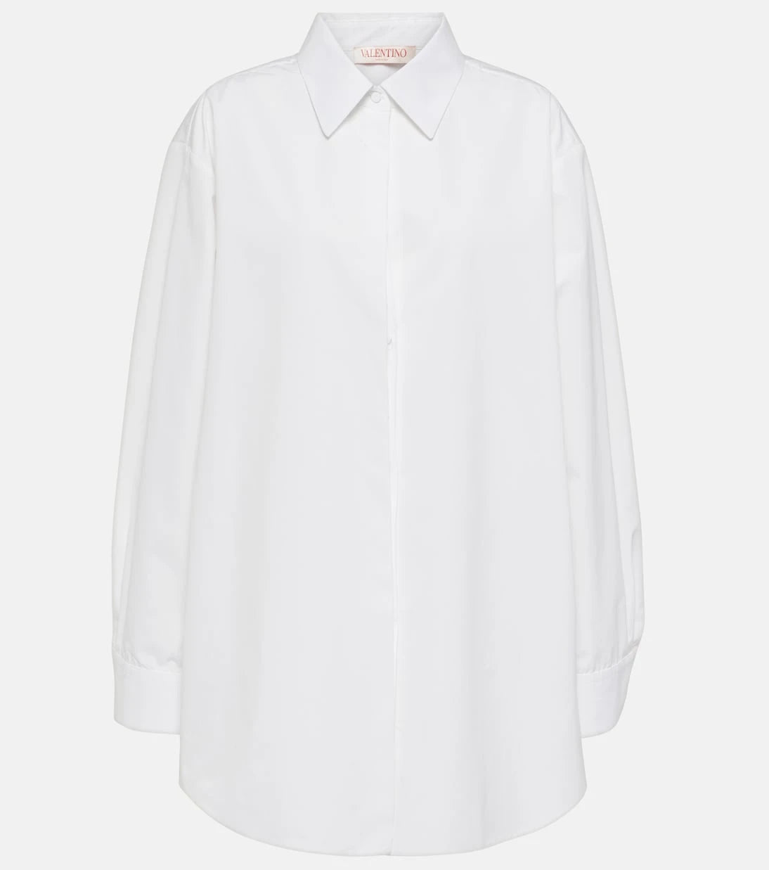Valentino - Oversized cotton shirt