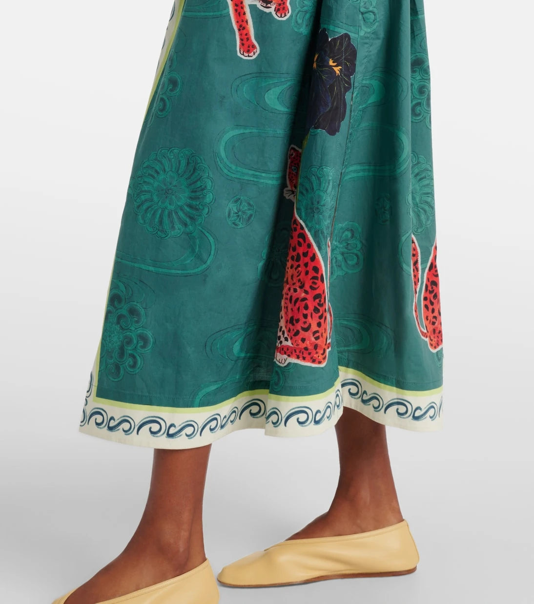 Alémais - Rochester printed cotton shirt dress