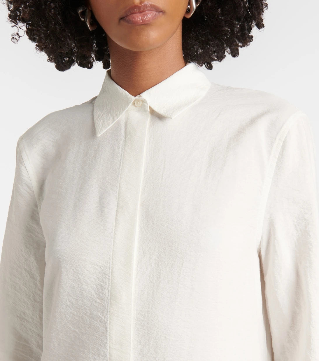 Toteme - Silk-blend shirt dress