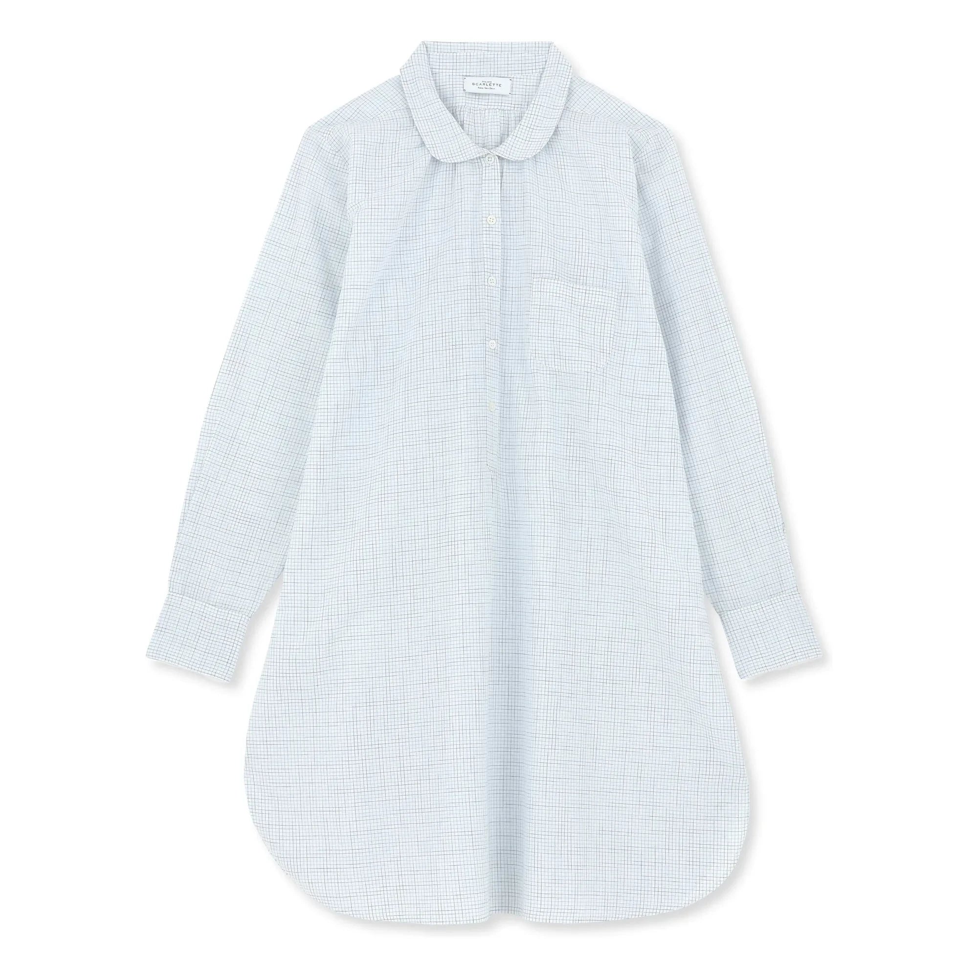 Scarlette Ateliers - Robe de Nuit Paul | Grey blue