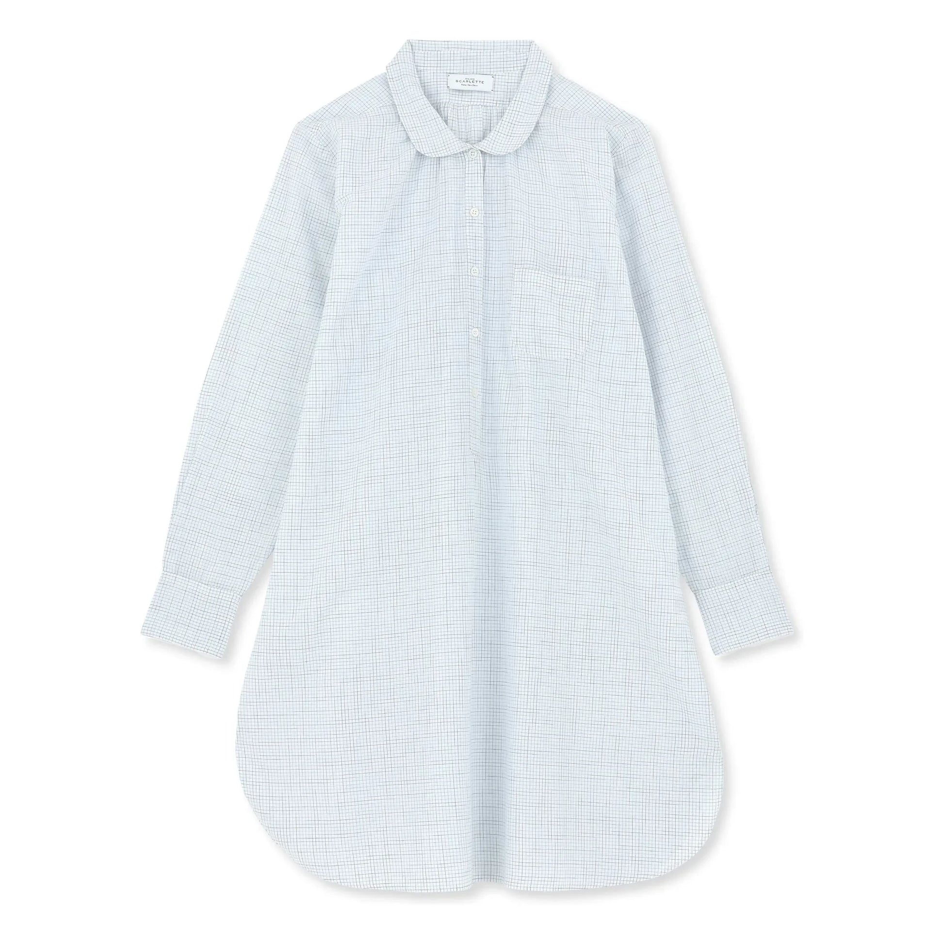 Scarlette Ateliers - Robe de Nuit Paul | Grey blue