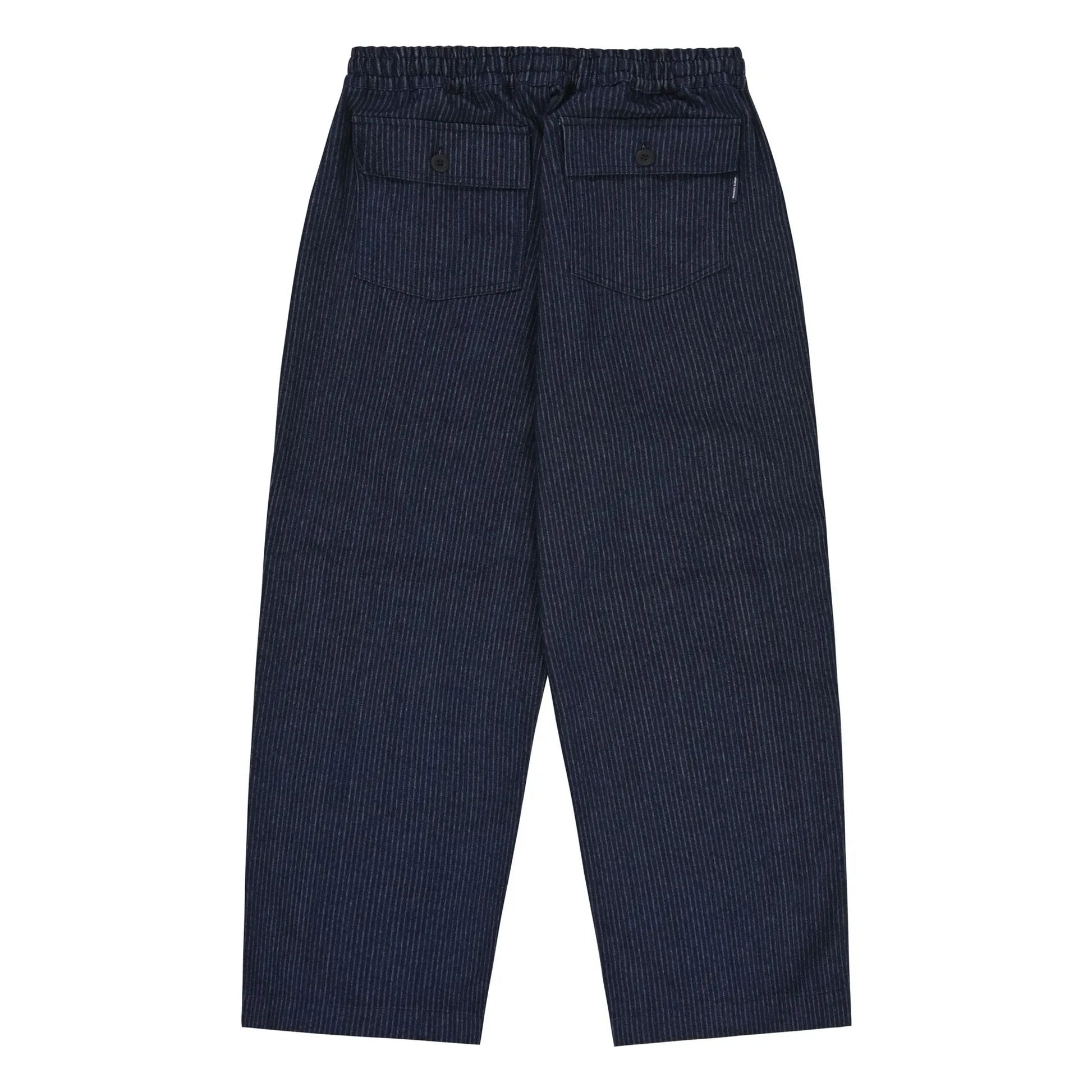 Kappy - Fatigue Denim Striped Pants | Indigo