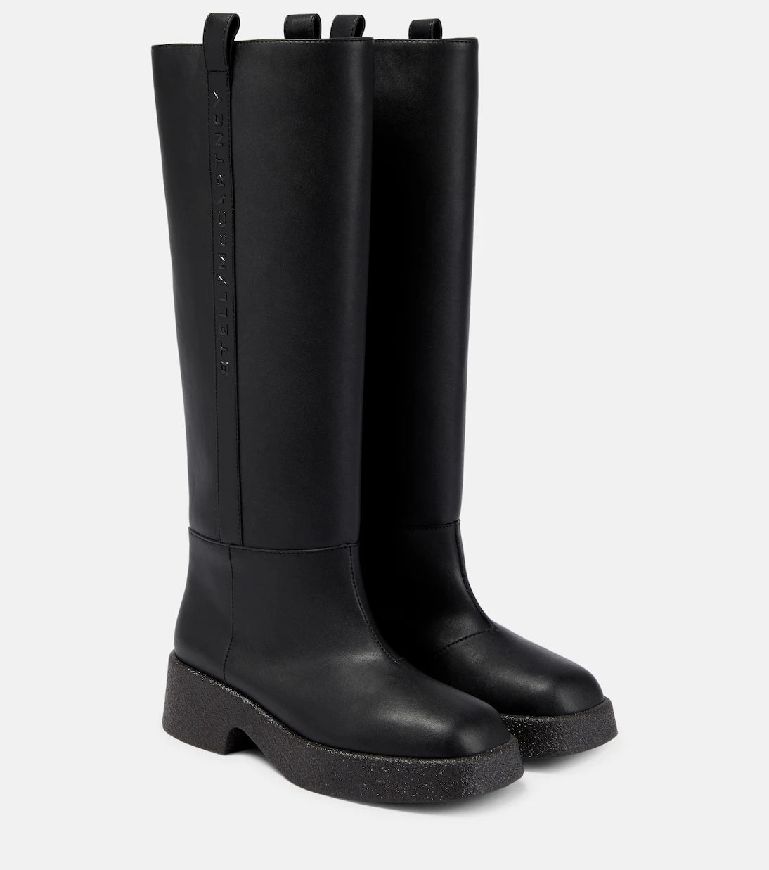 Stella McCartney - Logo knee-high boots