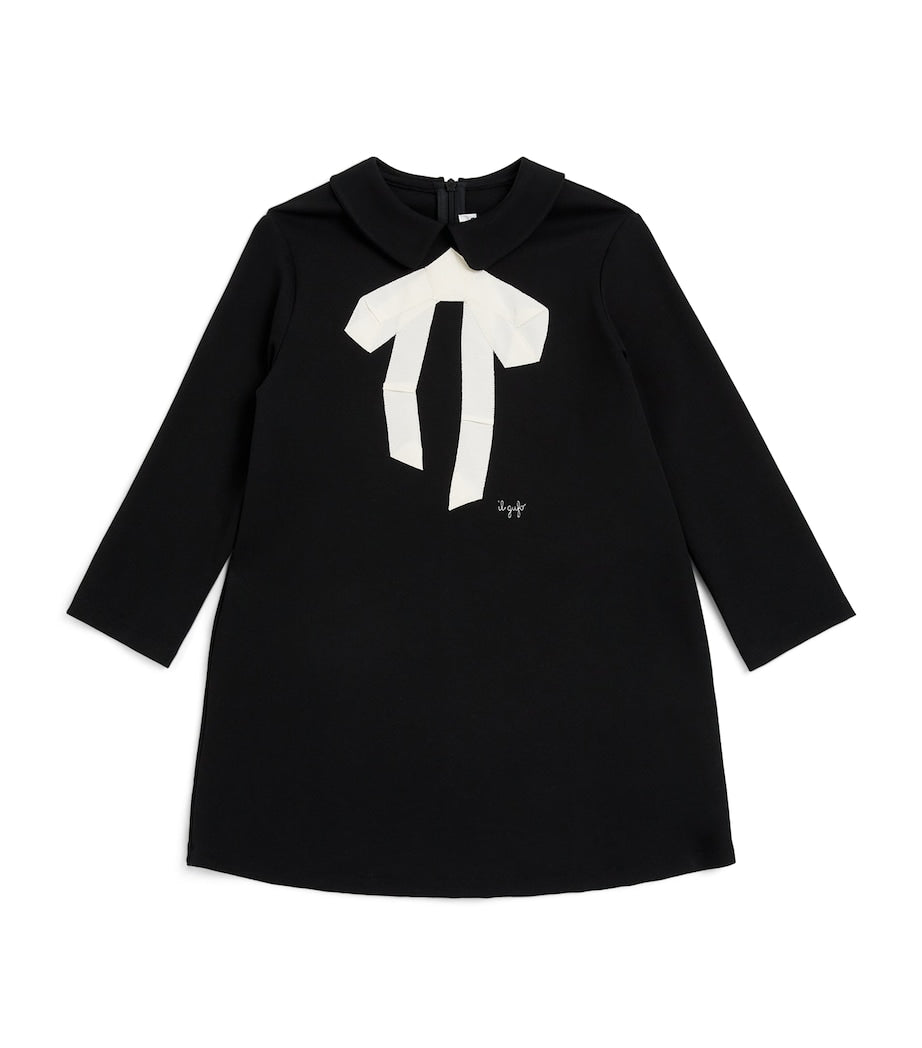 Bow-Embellished Dress (2-10 years)