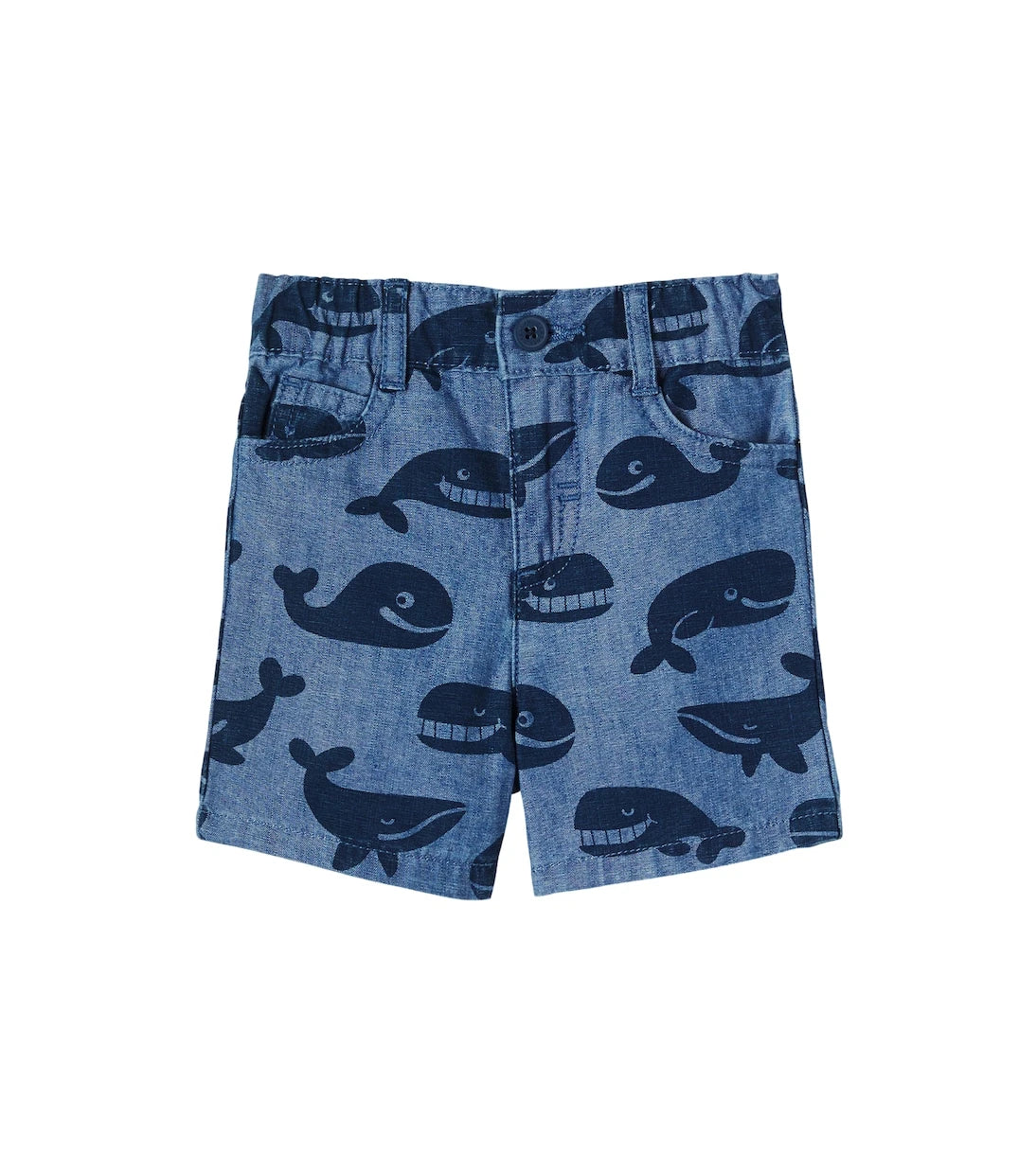 Stella McCartney Kids - Baby printed denim shorts