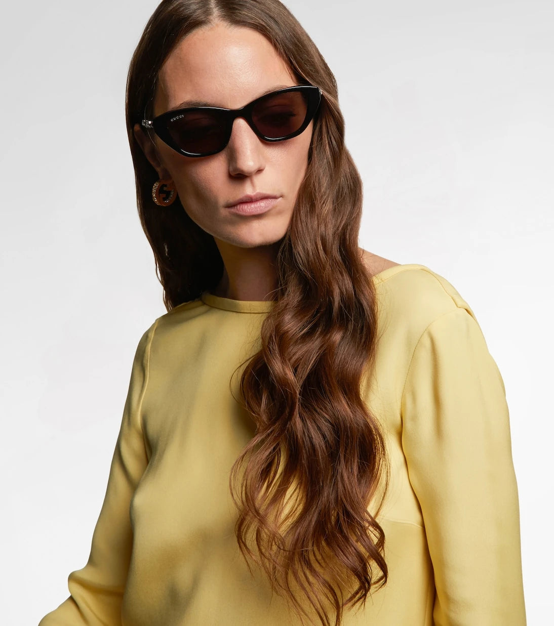 Gucci - Interlocking G cat-eye sunglasses