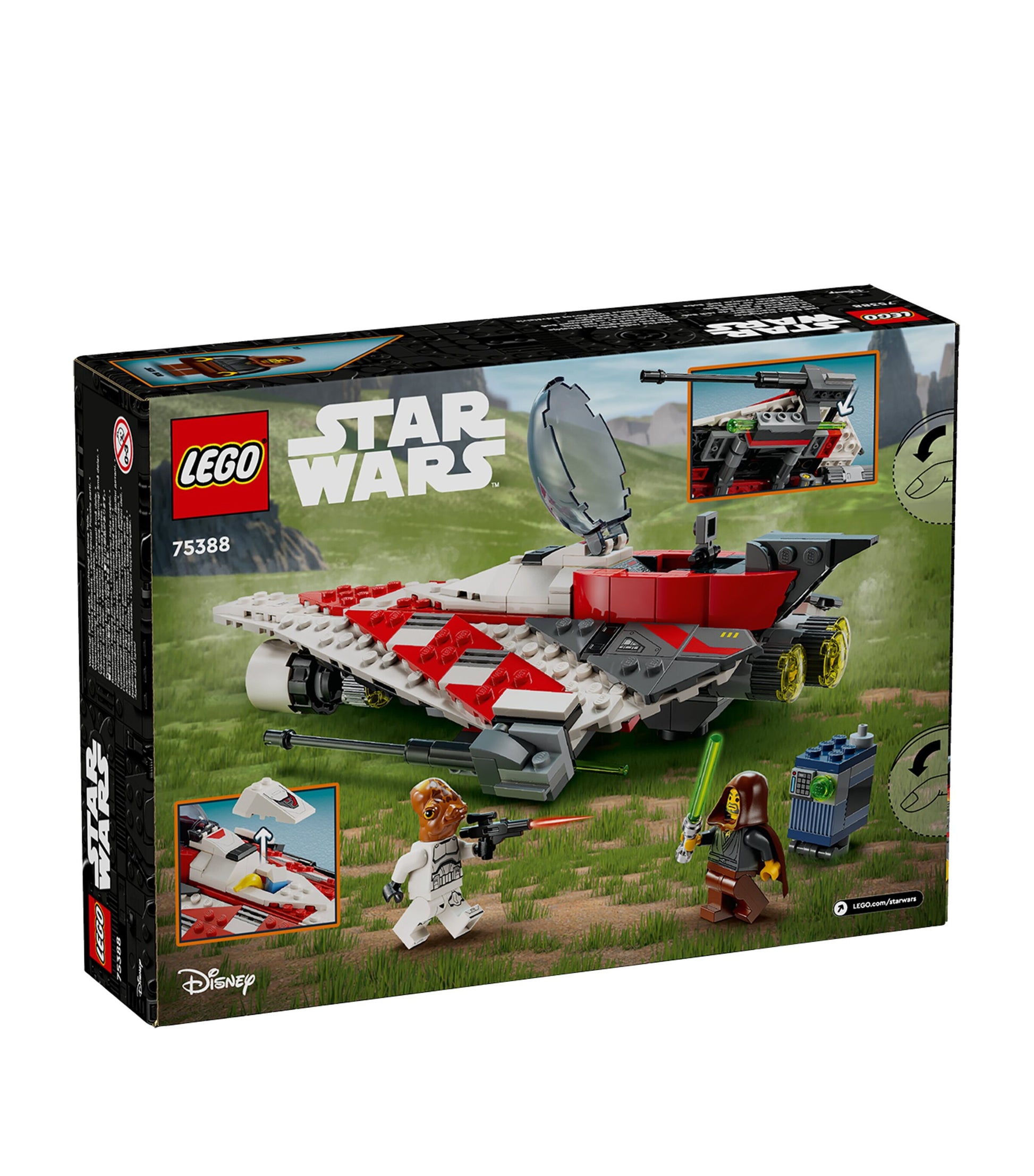 Star Wars Jedi Bob’s Starfighter Building Toy Set 75388