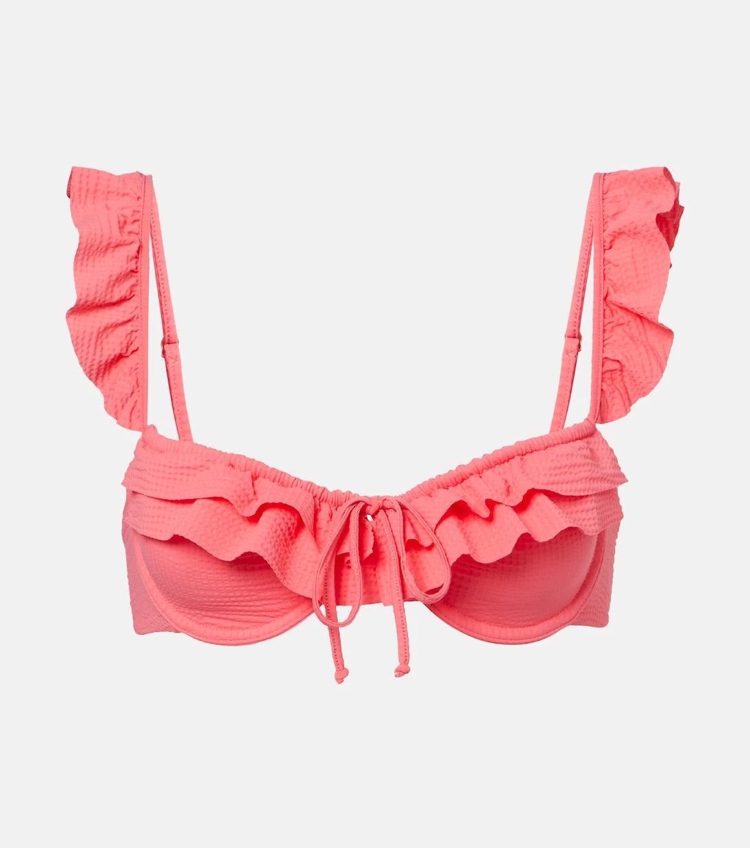 Marysia - Seraphine ruffled bikini top