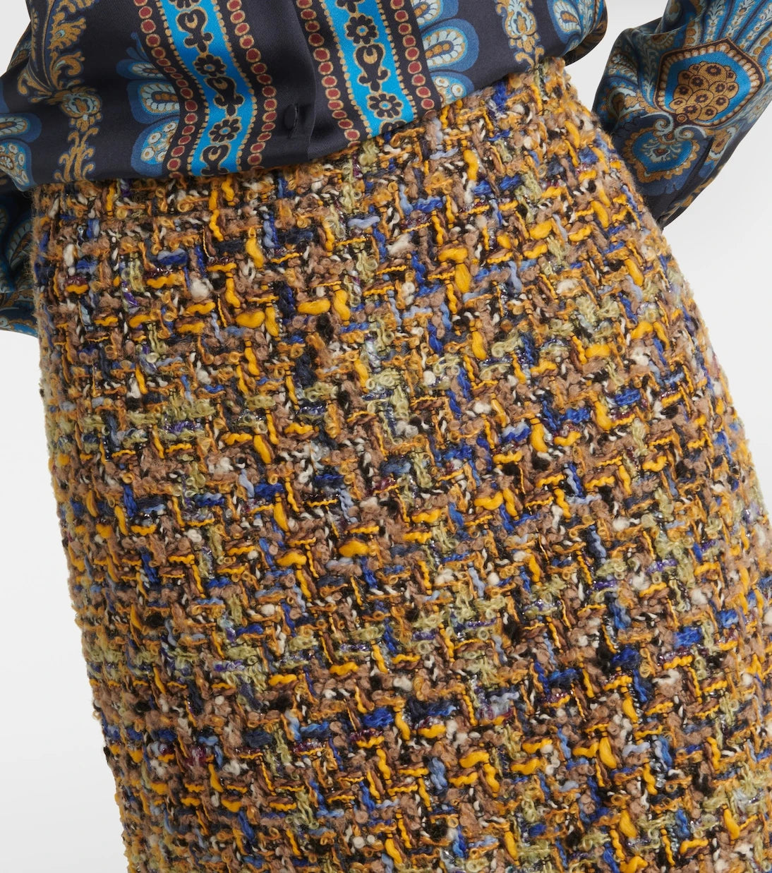 Etro - Tweed miniskirt