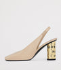 Givenchy Leather Slingback Heels 85
