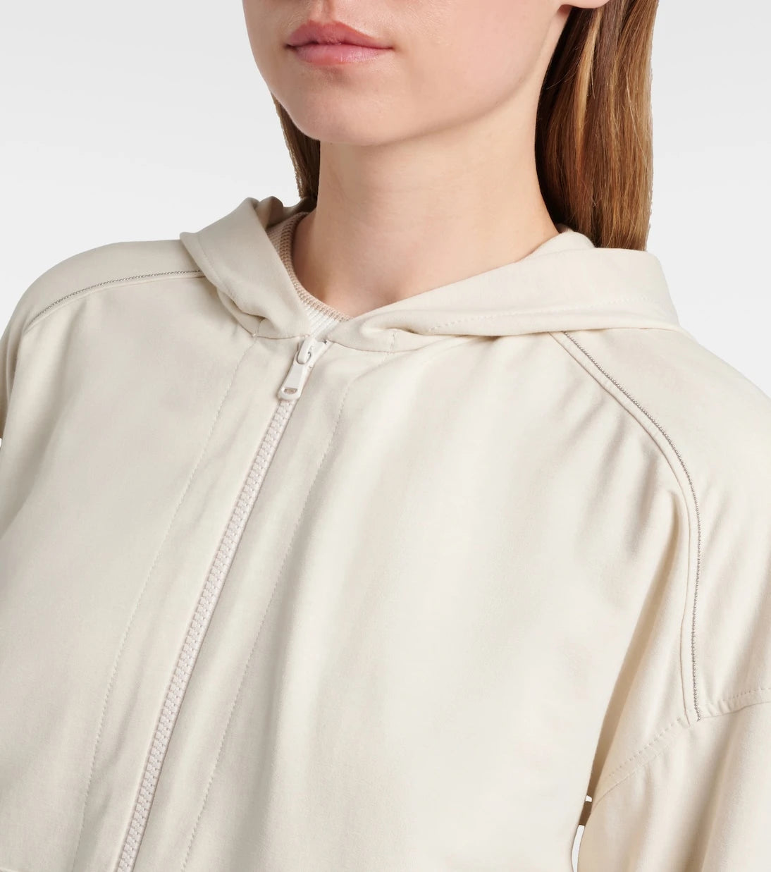 Brunello Cucinelli - Monili cotton hoodie