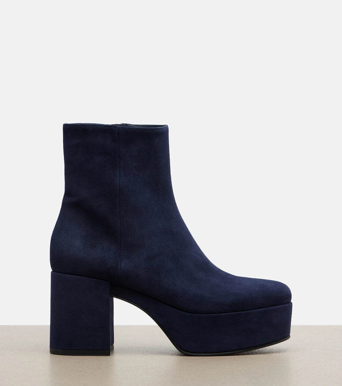 Gianvito Rossi - Sally suede platform ankle boots