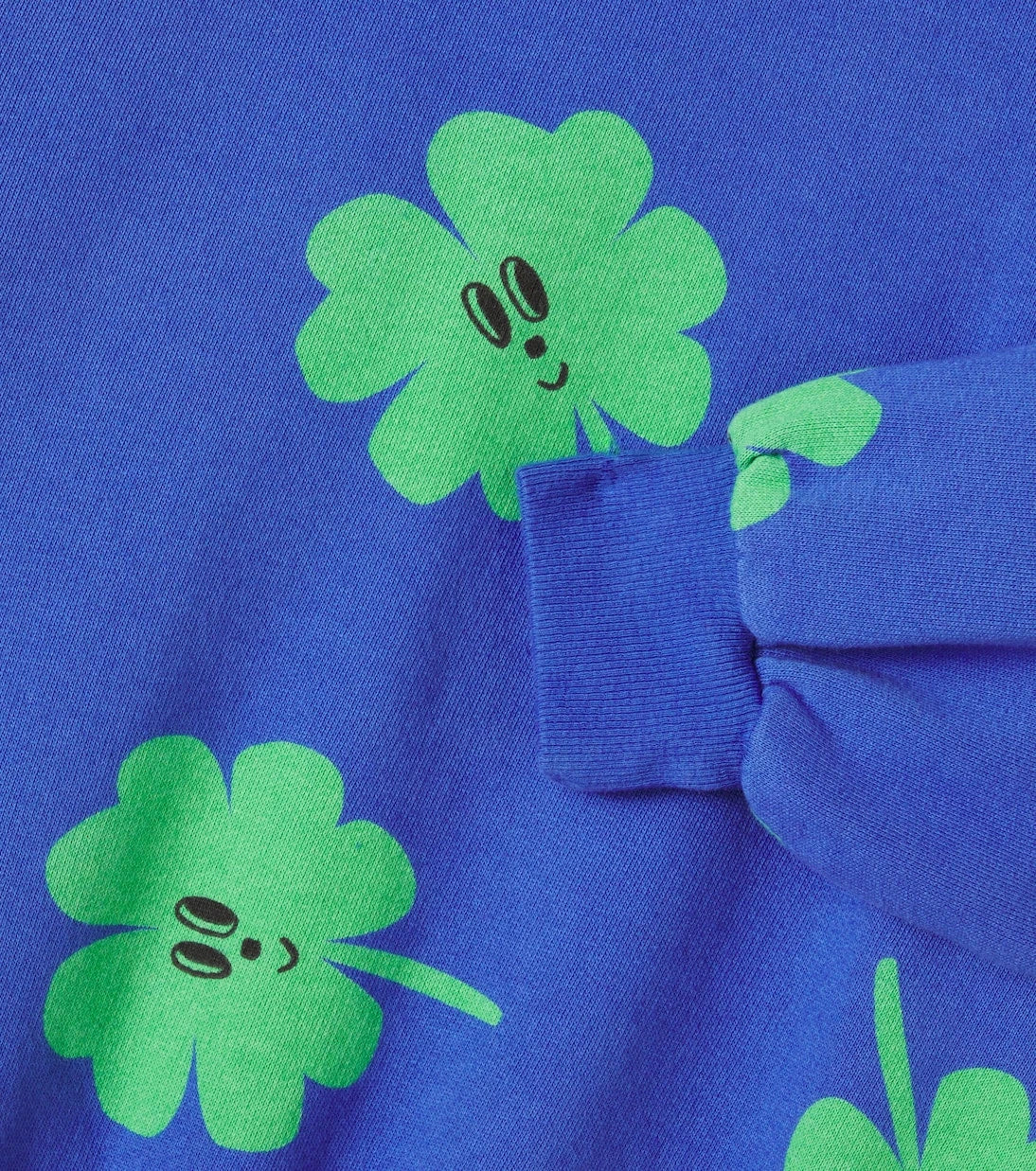 Bobo Choses - Lucky Clover cotton jersey sweatshirt