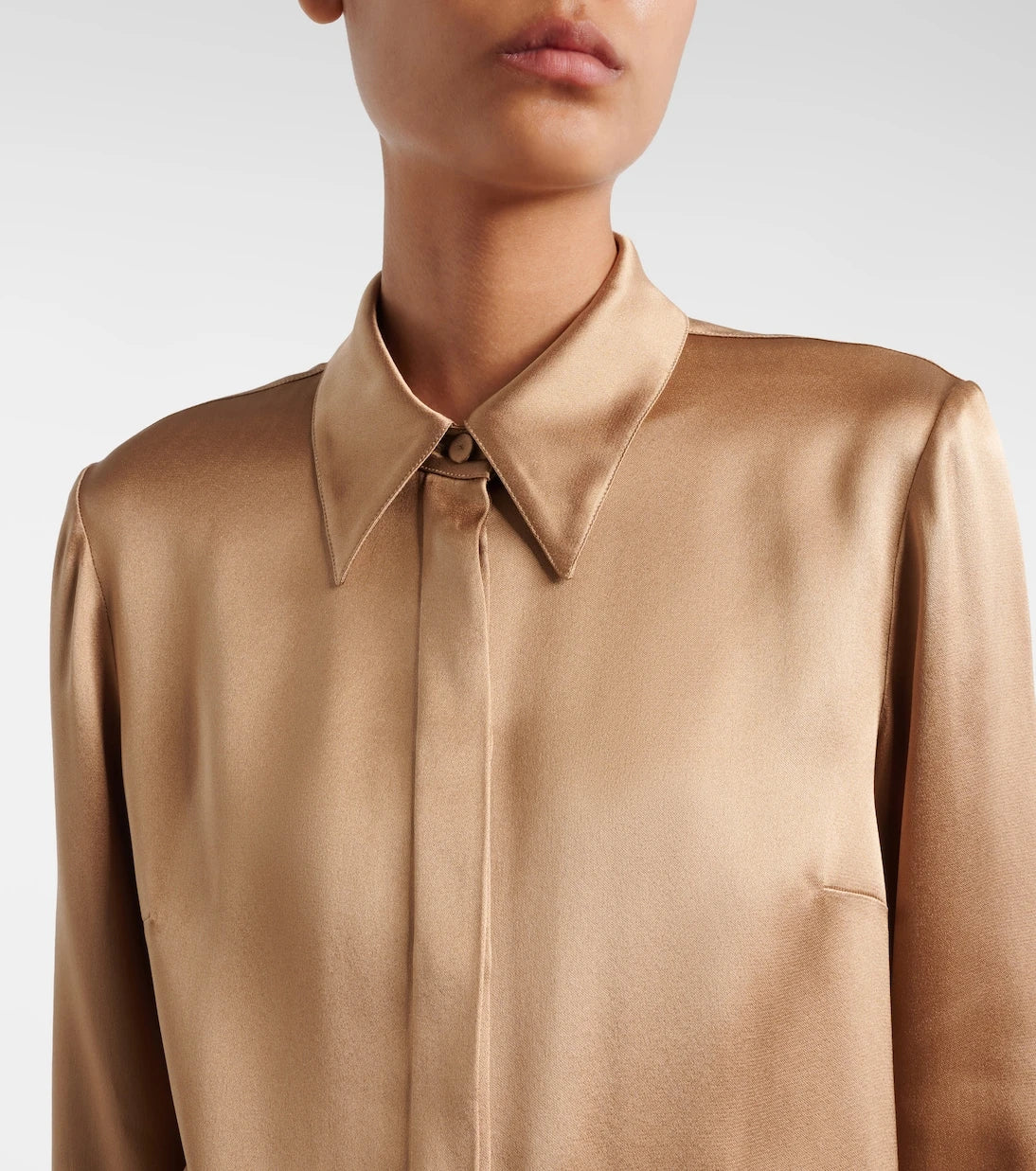 Gabriela Hearst - Cruz silk satin shirt