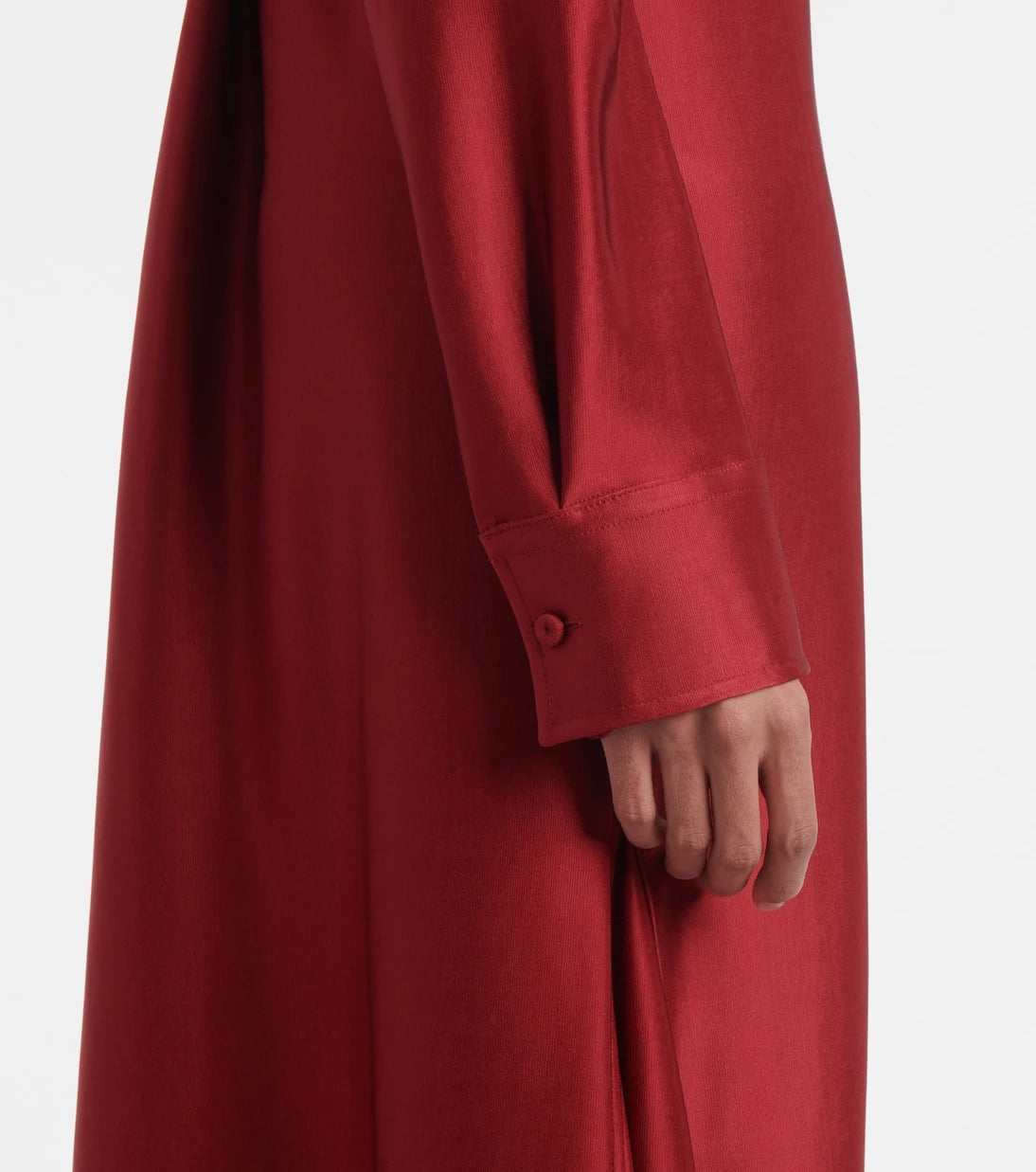 Jil Sander - Satin shirt dress