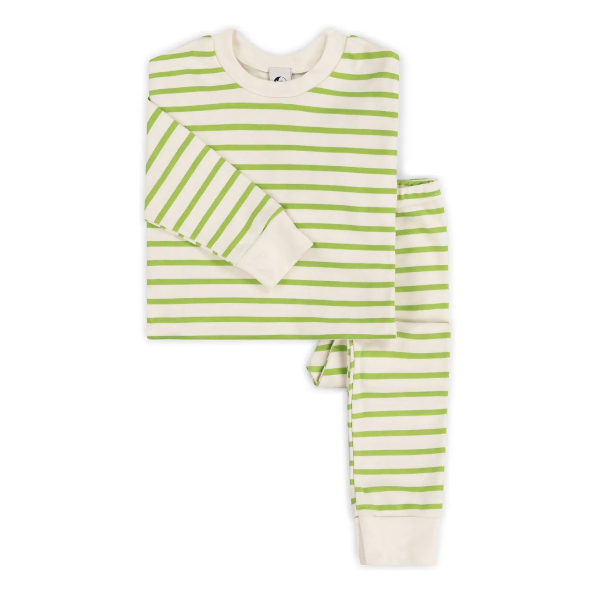 Sleepy Doe - Organic cotton striped pyjamas | Green