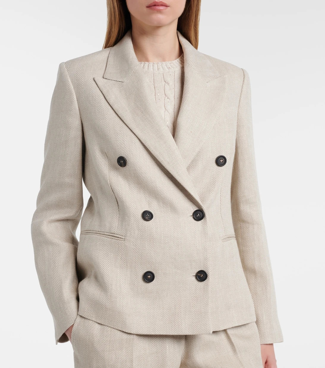 Brunello Cucinelli - Linen and cotton blazer