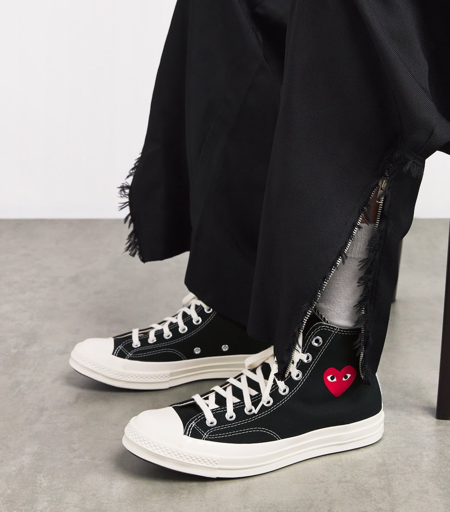 Comme Des Garçons Play x Converse Heart Chuck Taylor All Star '70 High-Top Sneakers
