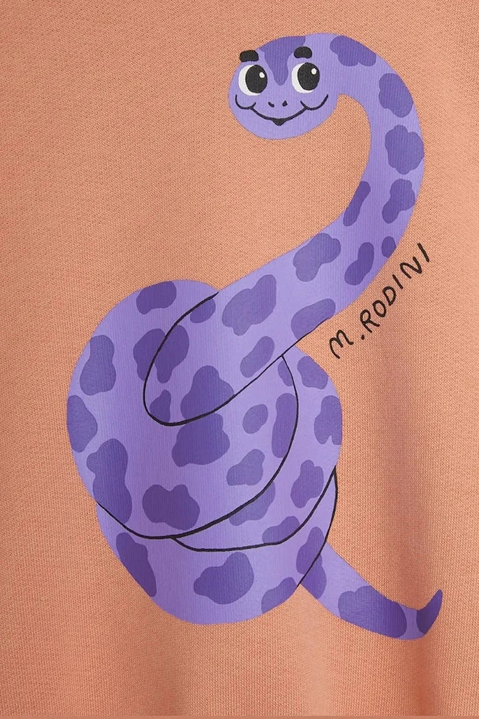 Mini Rodini Snake Çocuk Pamuklu Sweatshirt