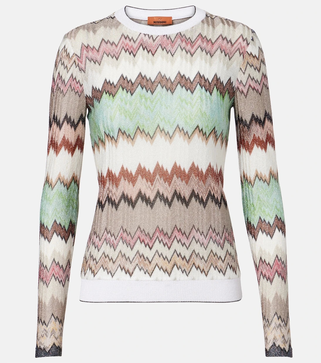 Missoni - Zigzag lamé top