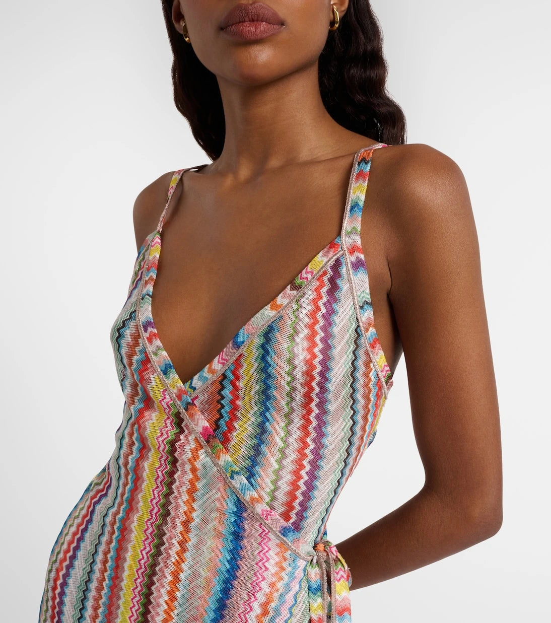 Missoni - غطاء شاطئ بنمط متعرج