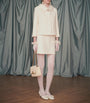 Valentino Ivory Wool-Silk Coat