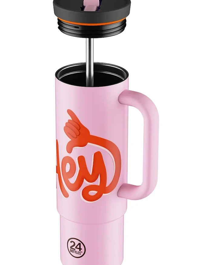 Термочаша 24bottles Straw 800ml Blue