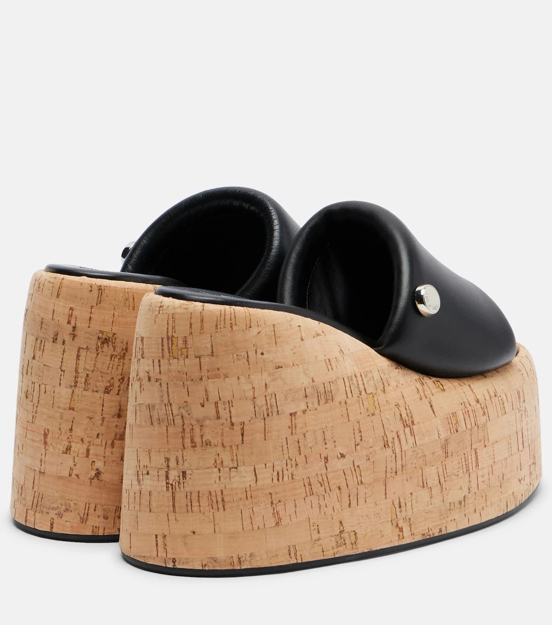 The Attico - Mochi leather platform slides