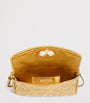 Metallic Vain Soft Shoulder Bag