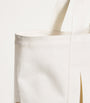 Large Cotton Logo Tote Bag IVORY