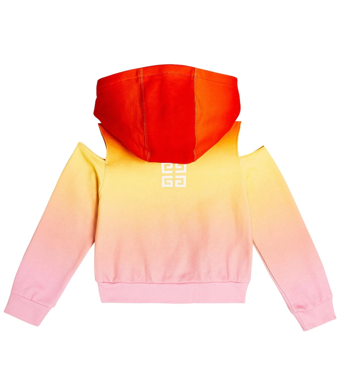 Givenchy Kids - Logo ombré cotton jersey hoodie
